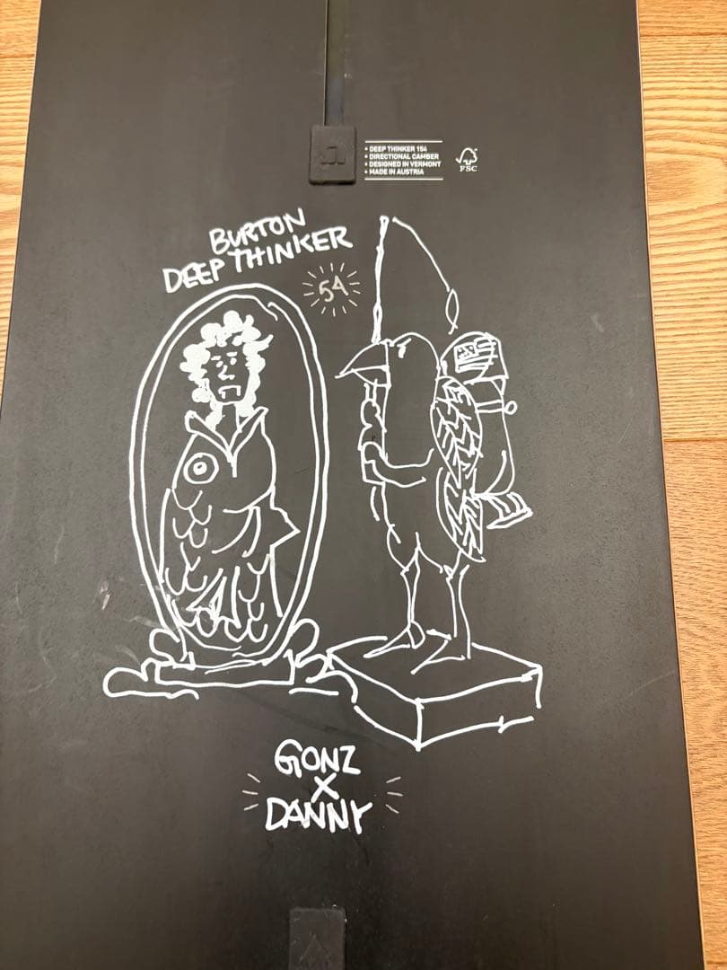 Burton deep thinker 154 ダニーデイビス　マークゴンザレス