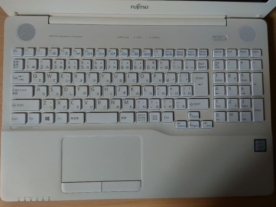 Fujitsu LIFEBOOK ノートPC 日本語キーボード