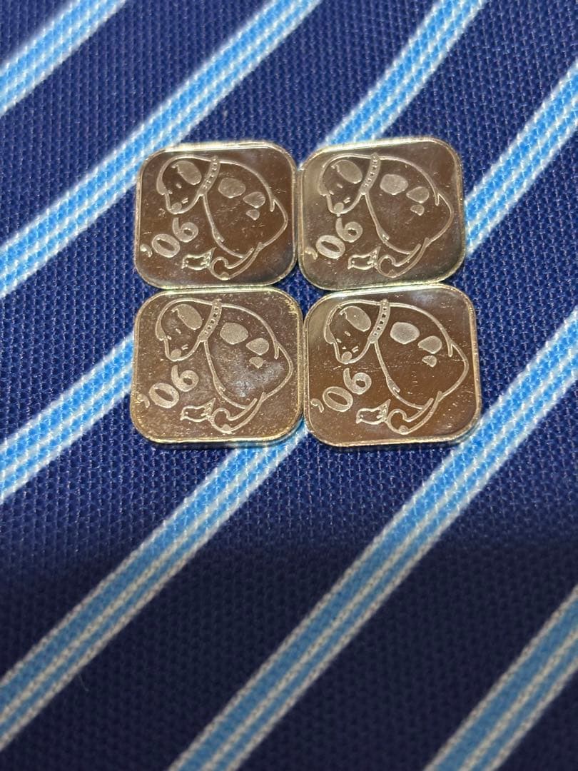 造幣局　純銀メダル　イヌ　4枚セット　桜の通り抜け　シルバー