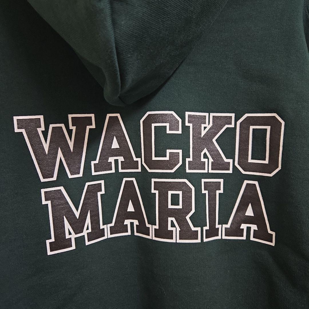 今だけ価格24FW新品ワコマリアWACKOMARIAスウェットパーカーGREEN