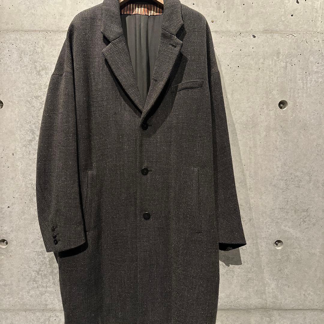 visvim HAMMONS COAT(TWEED)BLACK・size2