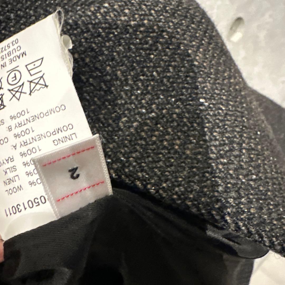 visvim HAMMONS COAT(TWEED)BLACK・size2