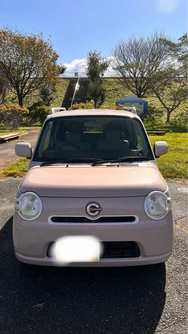 4WD!! 群馬 ダイハツ ココア ピンク 車検R8.9まで