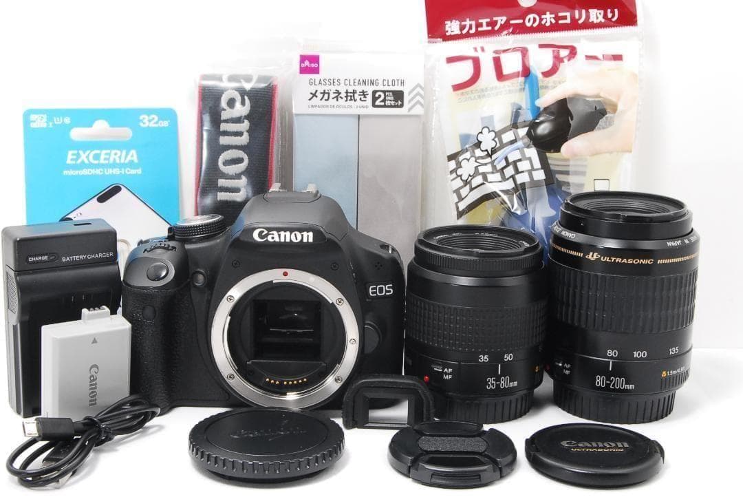 Canon EOS Kiss x3 ダブルレンズセット 動画機能付き♪