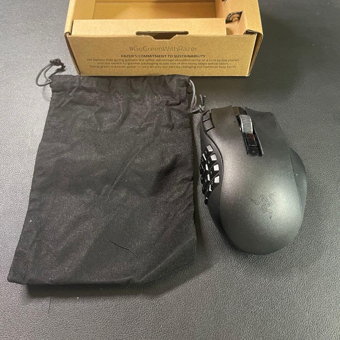 【ほぼ未使用】Naga V2 HyperSpeed（電池式）