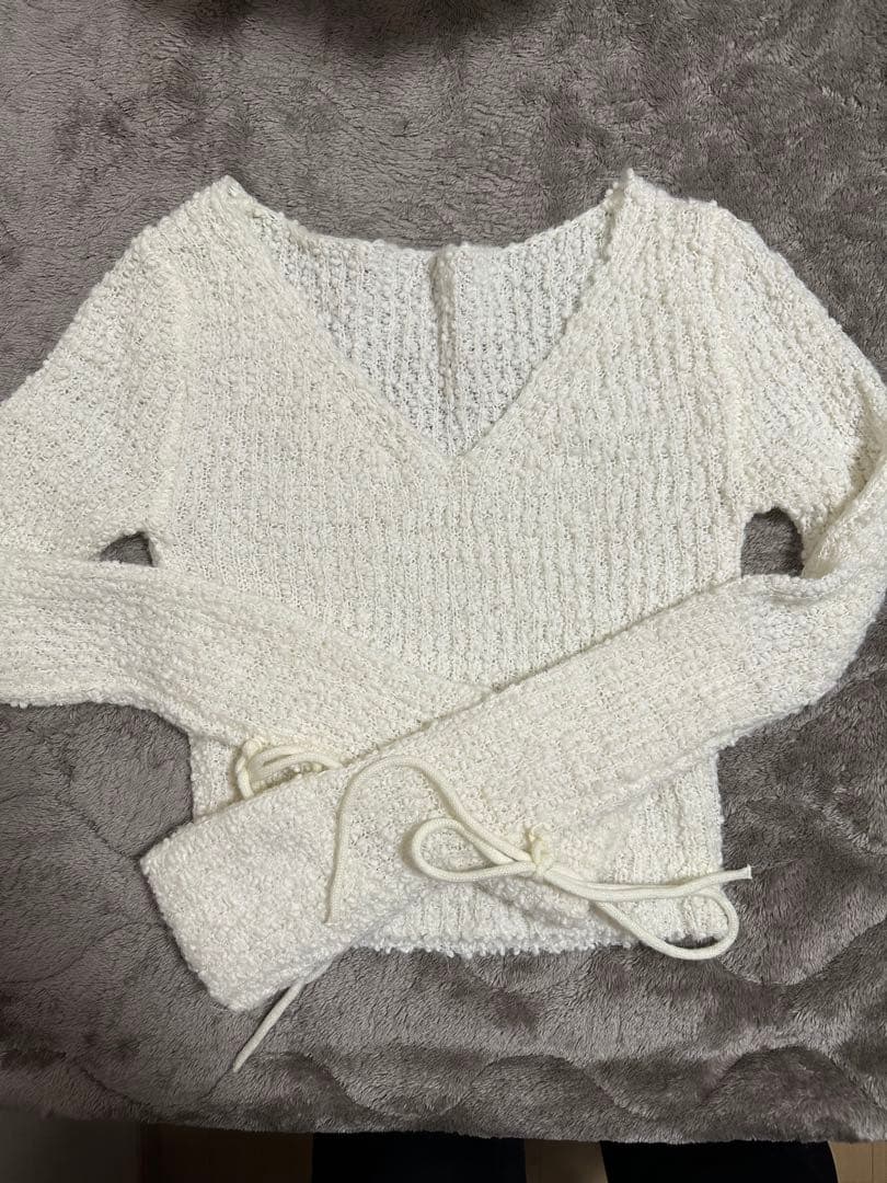 トップス andmary Lily ribbon tops