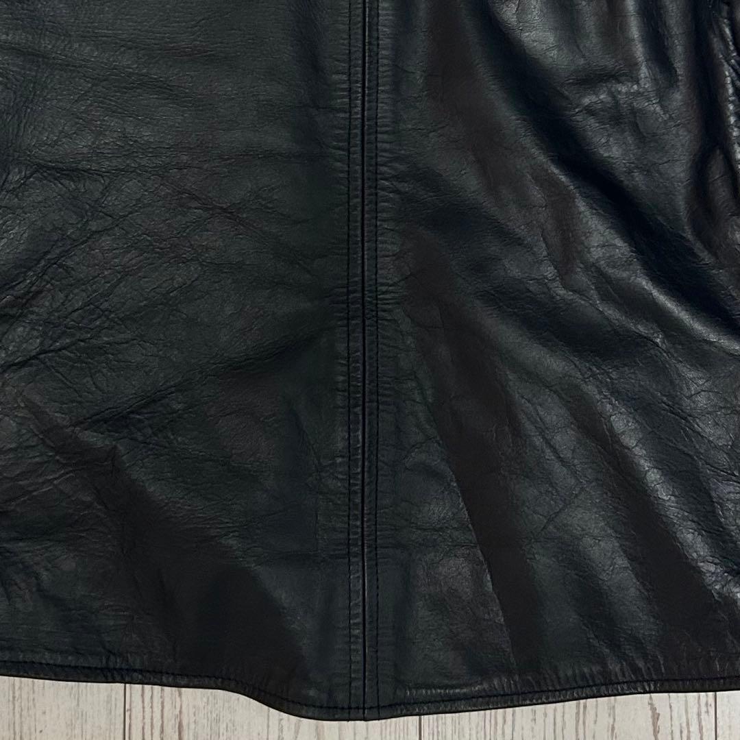 HORN WORKS シングルライダース バッファローレザー Mサイズ