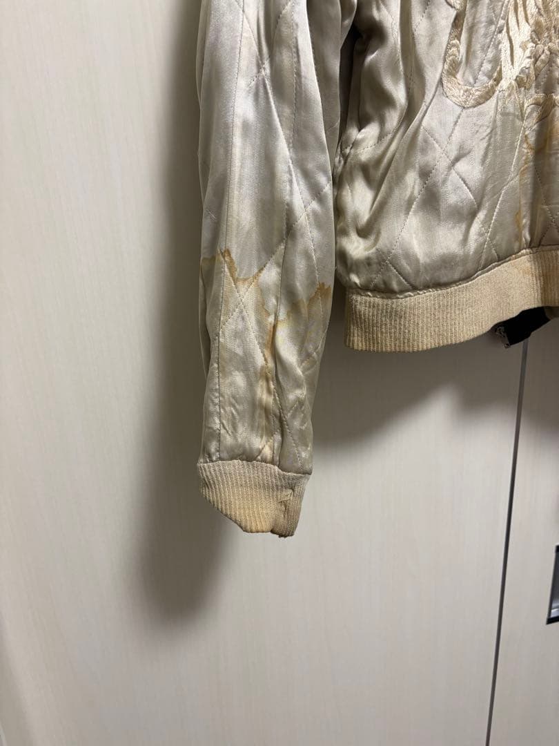 50s ビンテージスカジャン　NO1ジップ