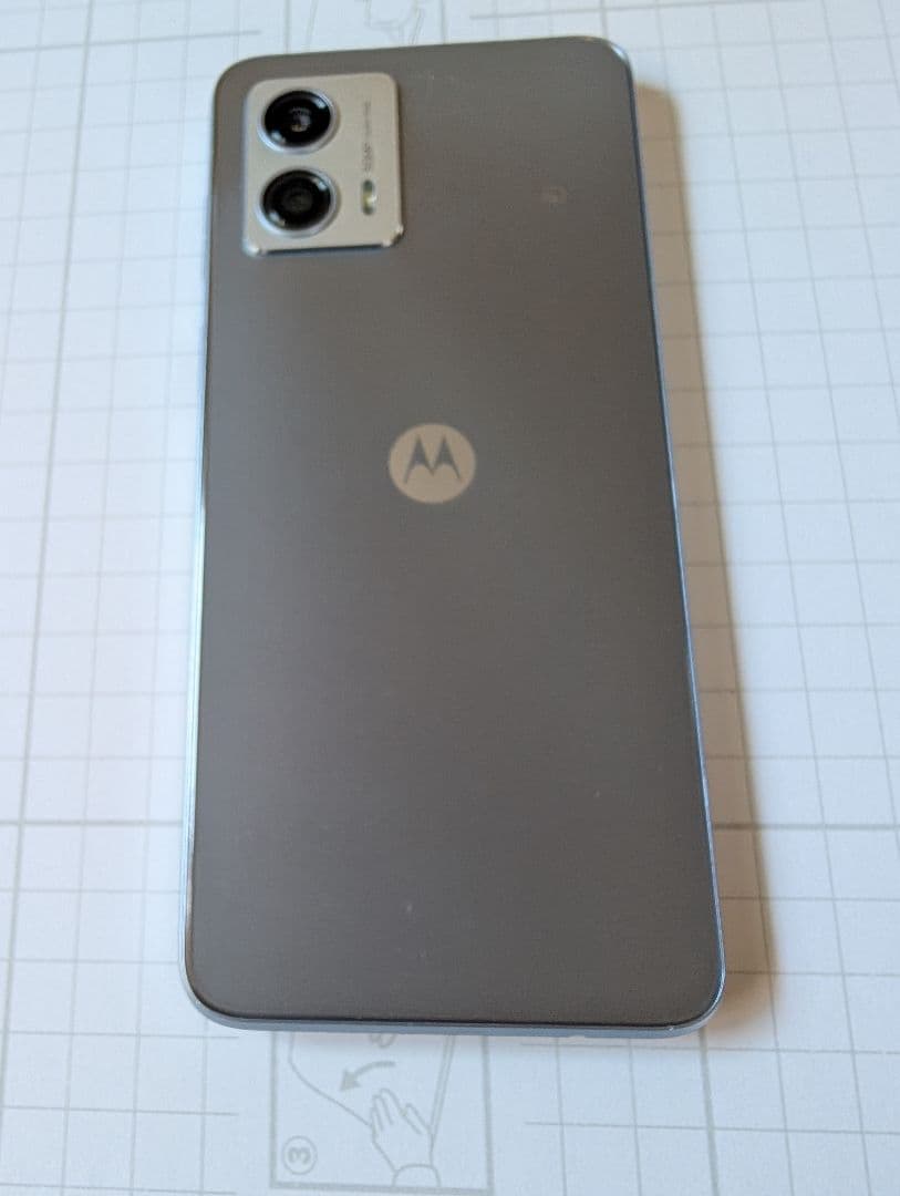 Motorola moto g 53y 5G シルバー