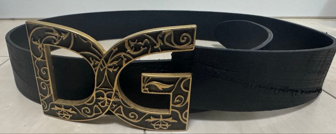 ドルチェ&ガッバーナ　レザーベルト