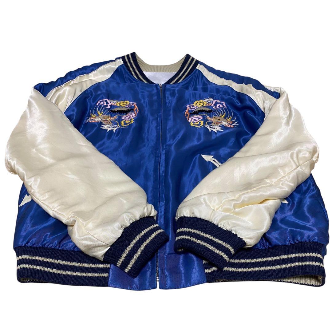 ひ*た様 【両A面】テーラー東洋スカジャンリバーシブル龍 × JAPANマップ