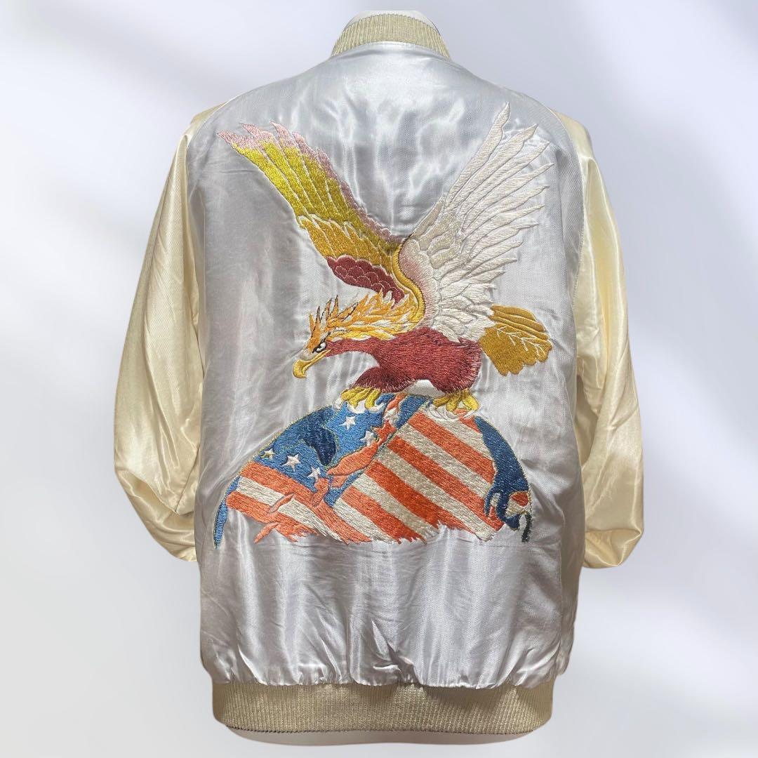 ひ*た様 【両A面】テーラー東洋スカジャンリバーシブル龍 × JAPANマップ