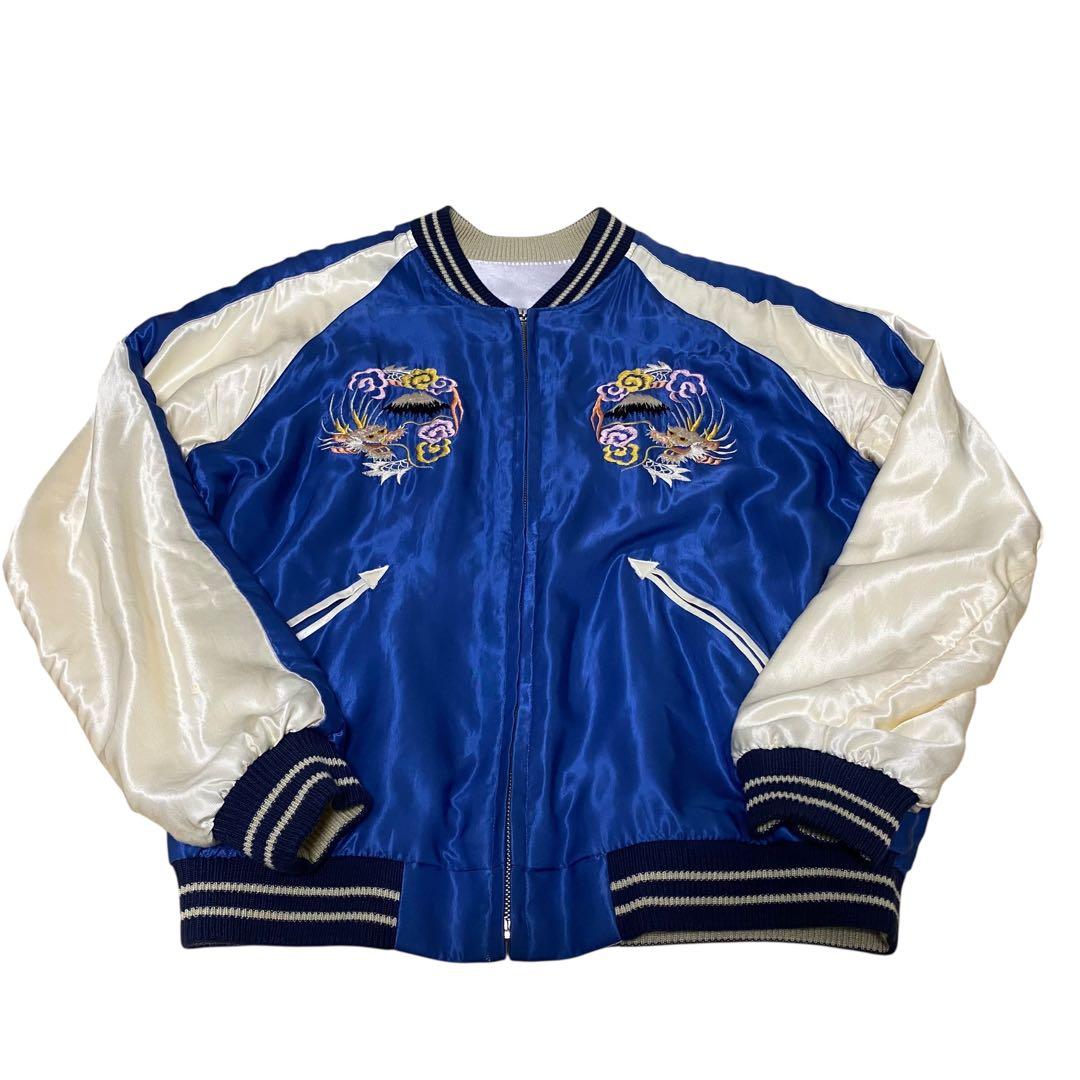 ひ*た様 【両A面】テーラー東洋スカジャンリバーシブル龍 × JAPANマップ