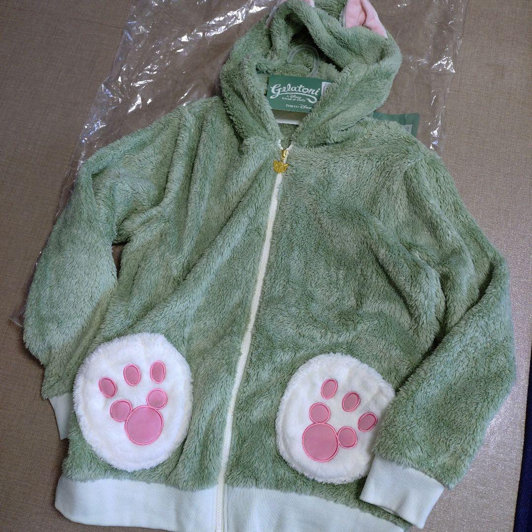 未使用 ディズニー ダッフィーフレンズ ジェラトーニ パーカー LL シー限定