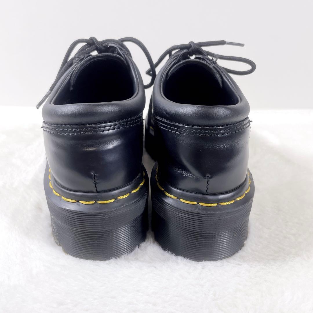 ドクターマーチン 8053 QUAD 厚底5ホール レザーシューズ UK4