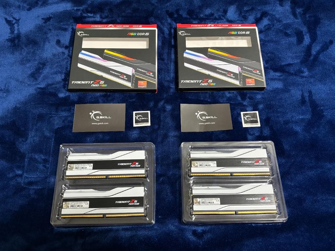 t*t様 G.SKILL DDR5 PC5-51200 16GB×4枚 RGB