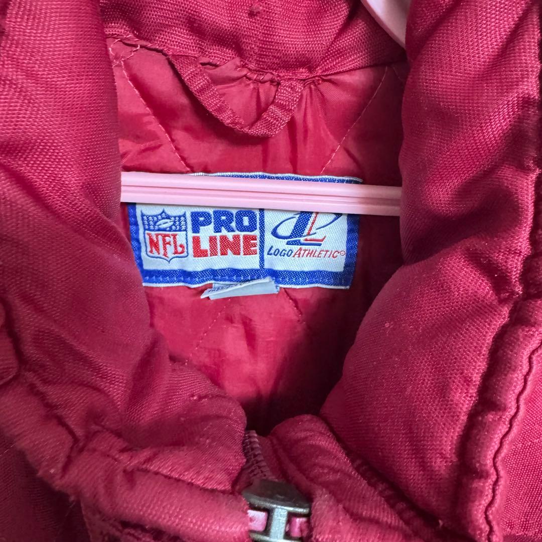 レア古着 90s スターター 風 PROLINE 赤 ナイロンジャケット