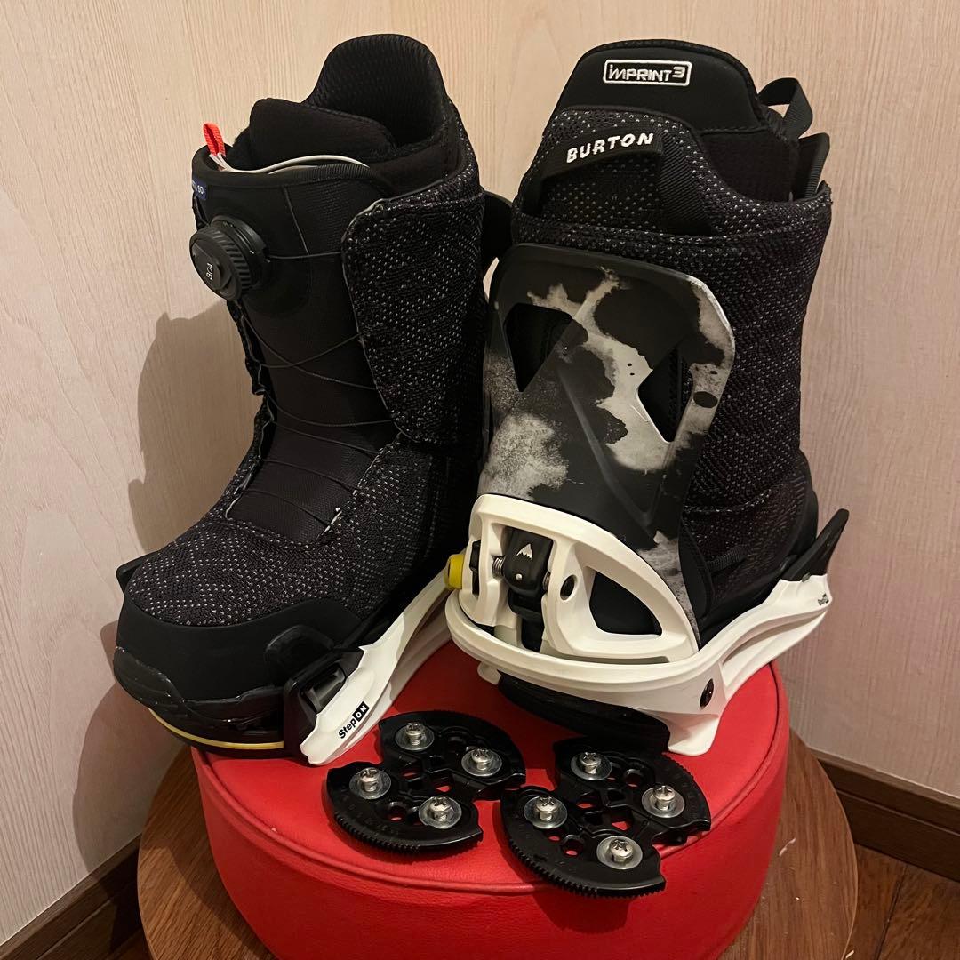 2点セット！23-24 BURTON stepon M & swath 26.5