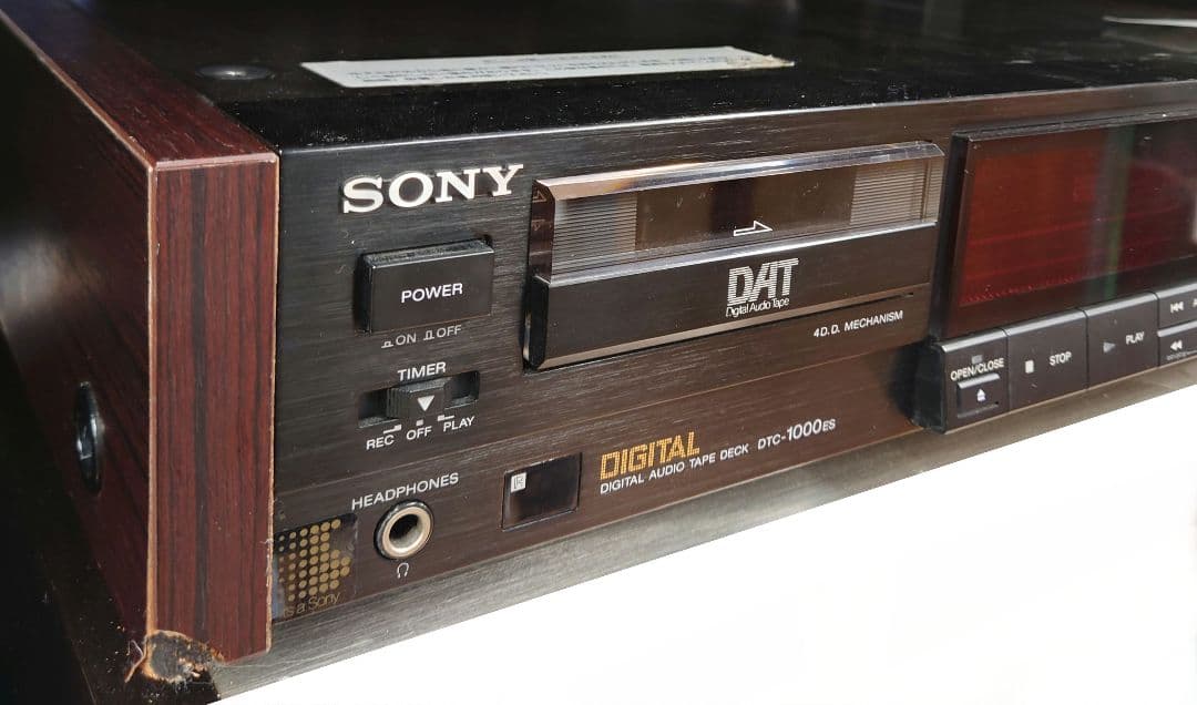 ■【￥200,000・1987年】SONY 　DTC-1000ES DATデッキ