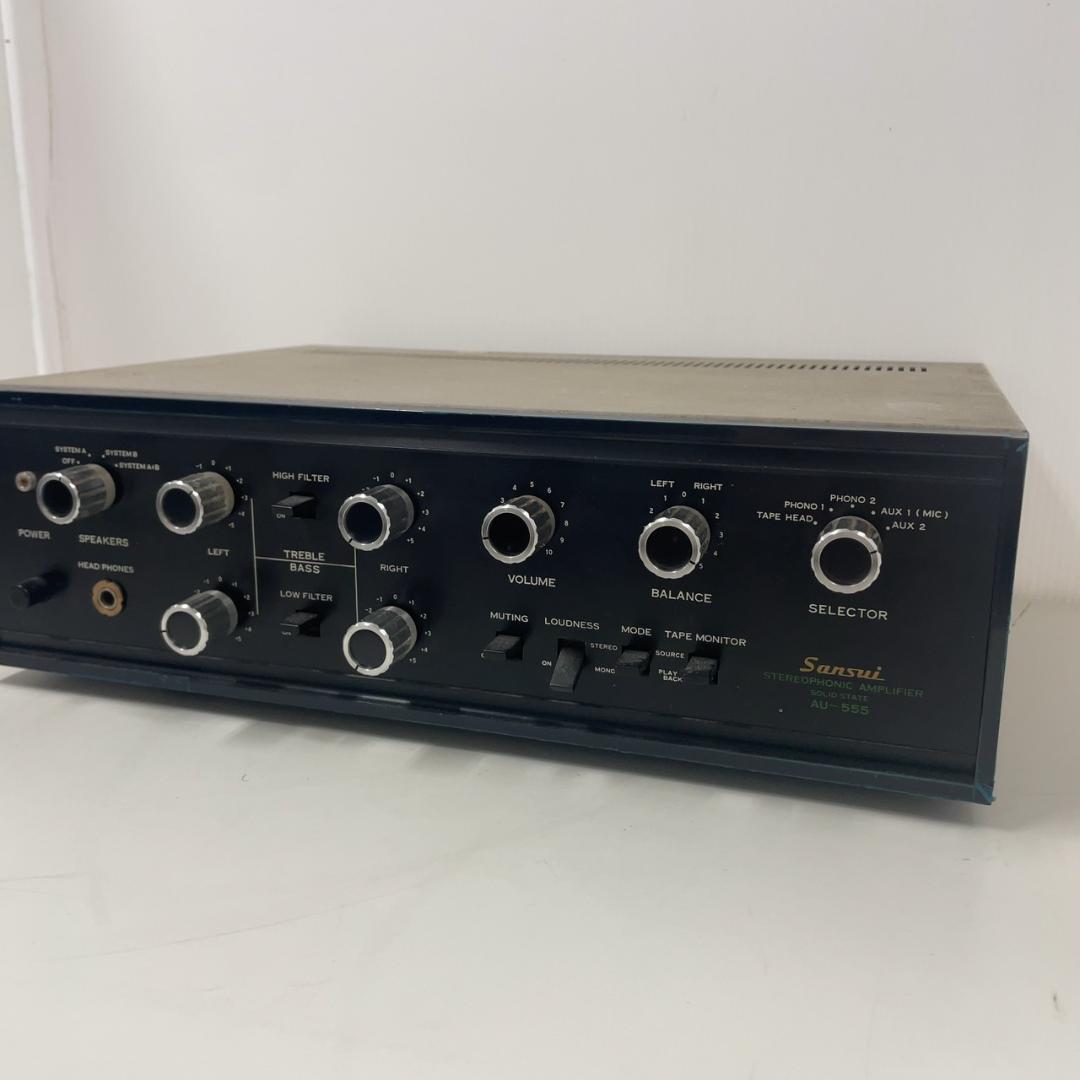 772015/SANSUI AU-555 プリメインアンプ 動作未確認