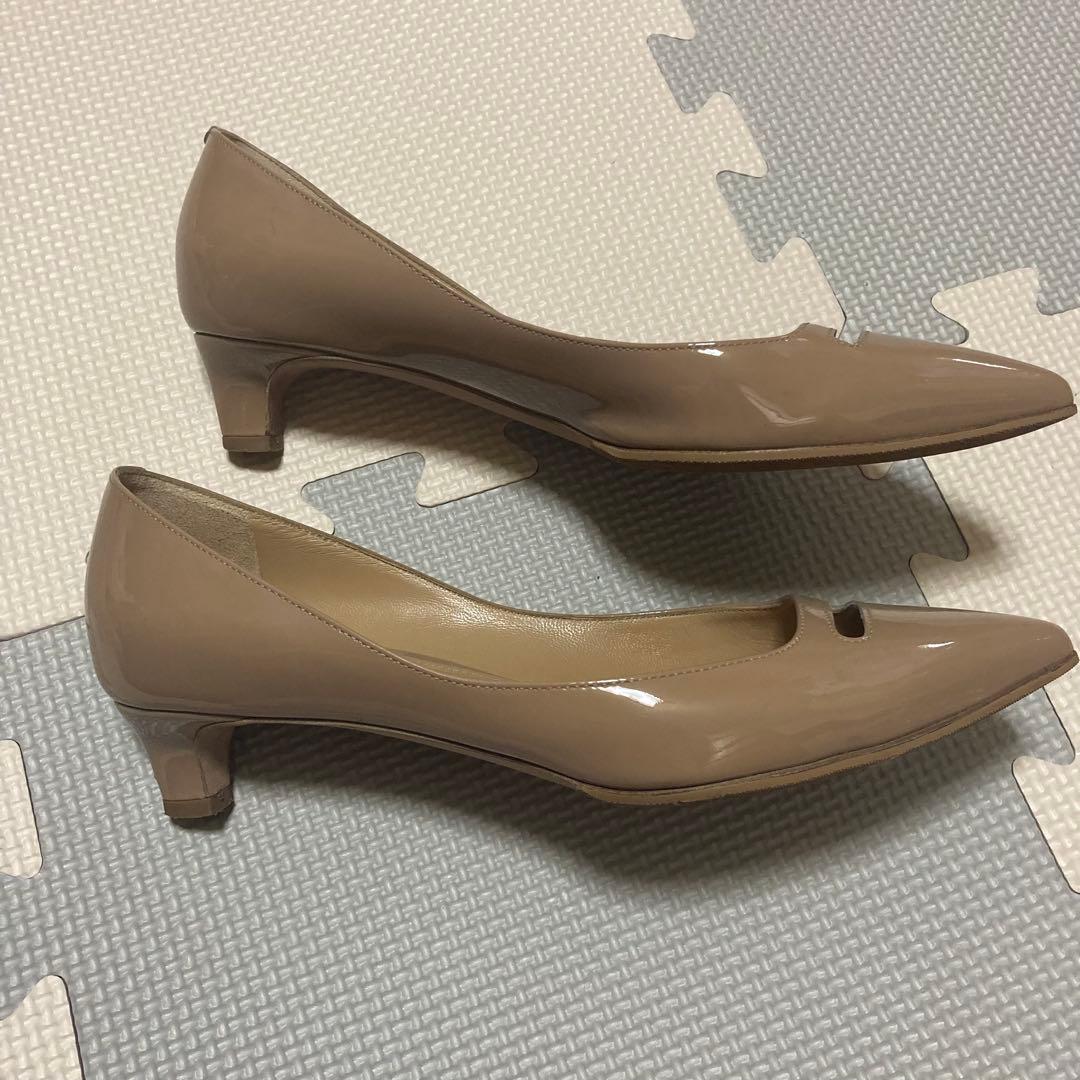 PELLICO ペリーコ 36 アネッリ ポインテッドトゥ パンプス エナメル