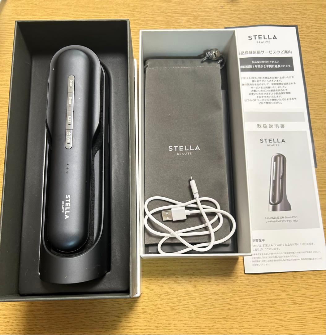 STELLA BEAUTE LEDヘアブラシ