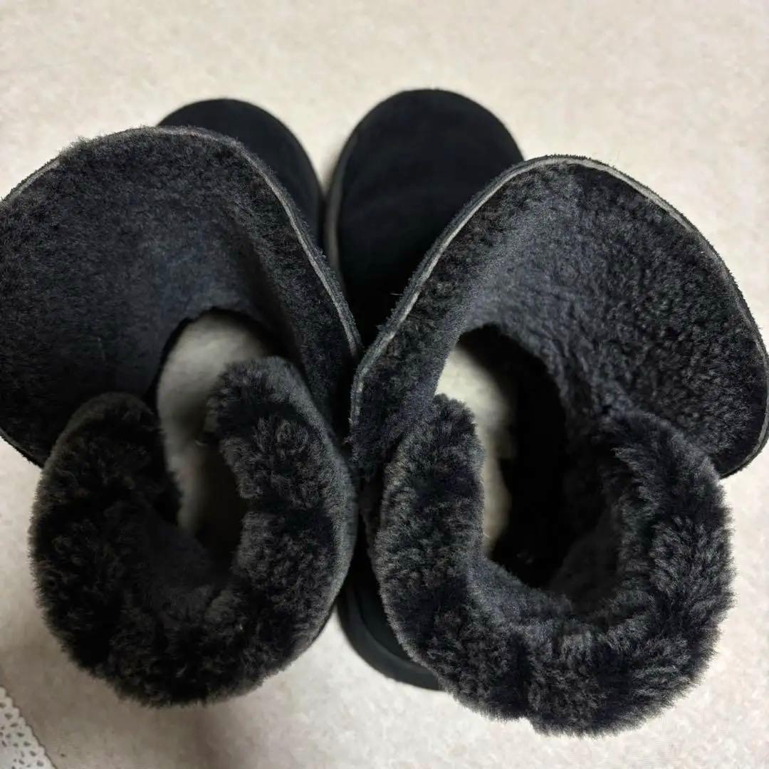 UGG ブラック ムートンブーツ　25cm