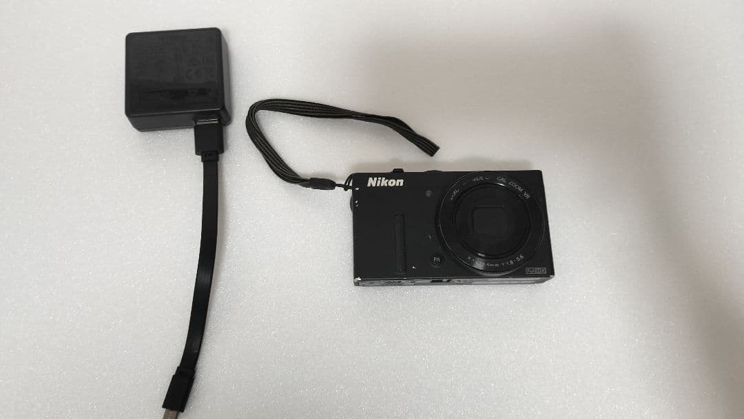 Nikon COOLPIX P340 ブラック 動作確認済 互換バッテリー新品付