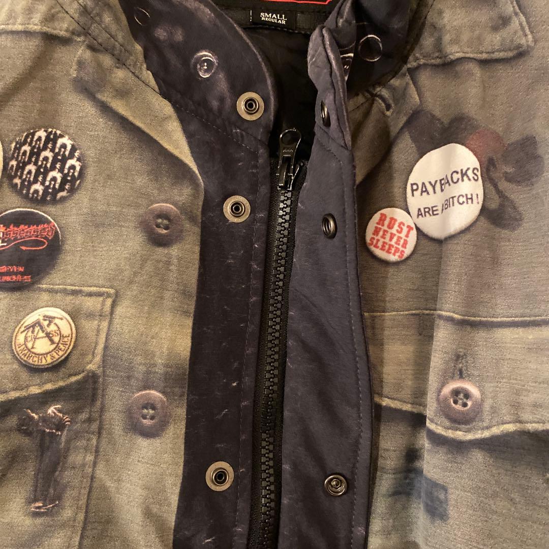 NEIGHBORHOOD ×FUCT SSDD 転写ジャケット×ベスト