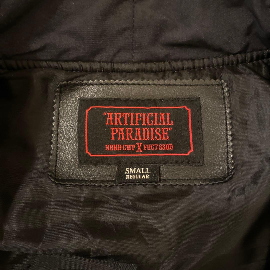 NEIGHBORHOOD ×FUCT SSDD 転写ジャケット×ベスト