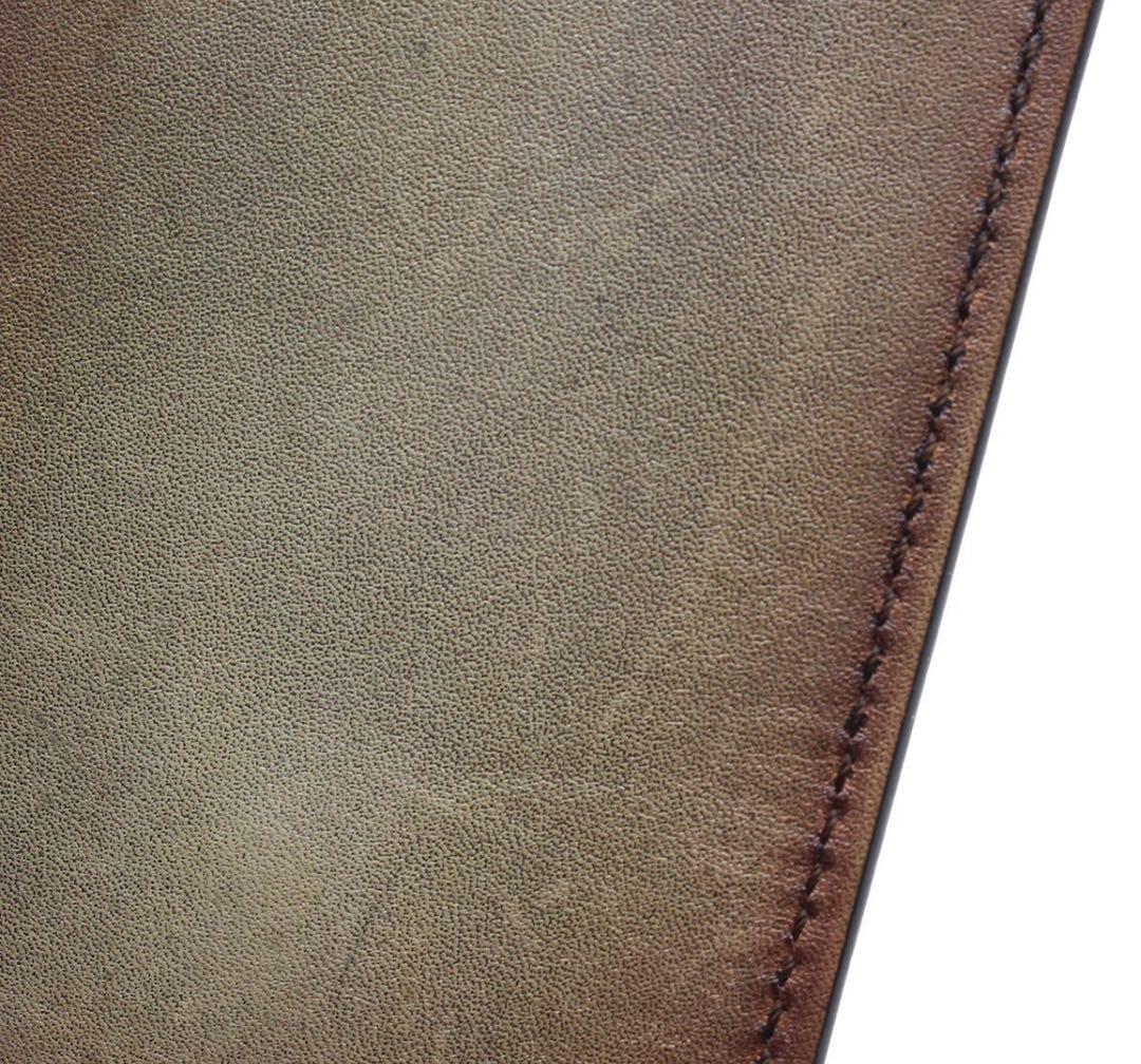 N2833 美品 ベルルッティ Bロゴ レザー ネームタグ