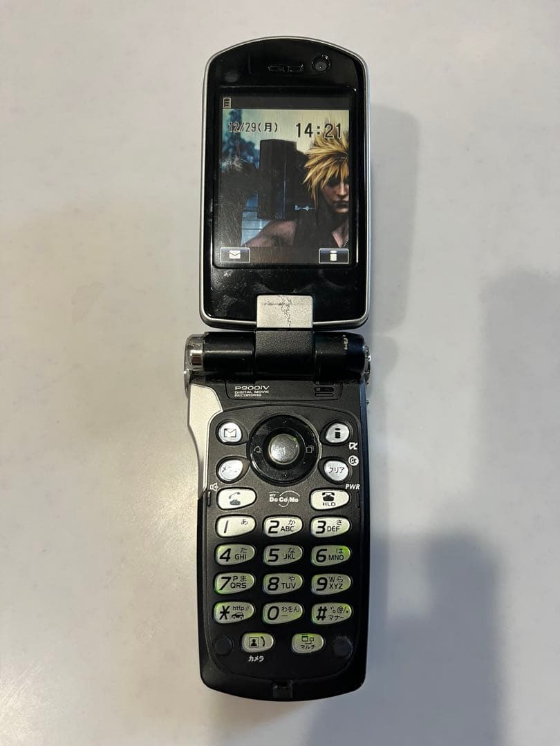 docomo P900iV ブラック