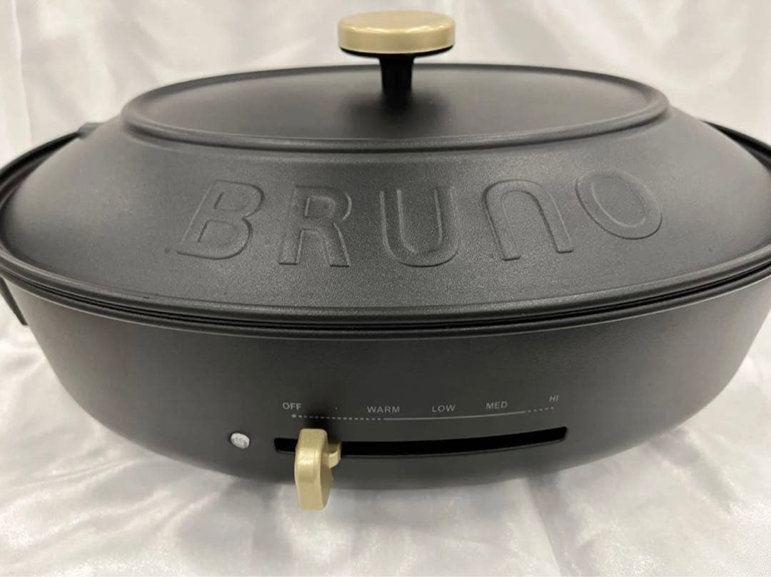 BRUNO ホットプレート/鍋/たこ焼きブラック