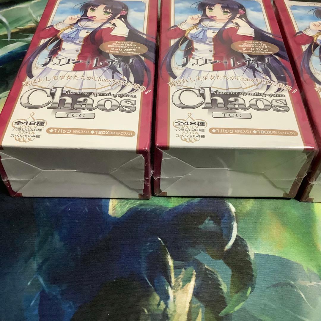 chaos TCG ハローレディ　未開封　3BOX シュリンク付き
