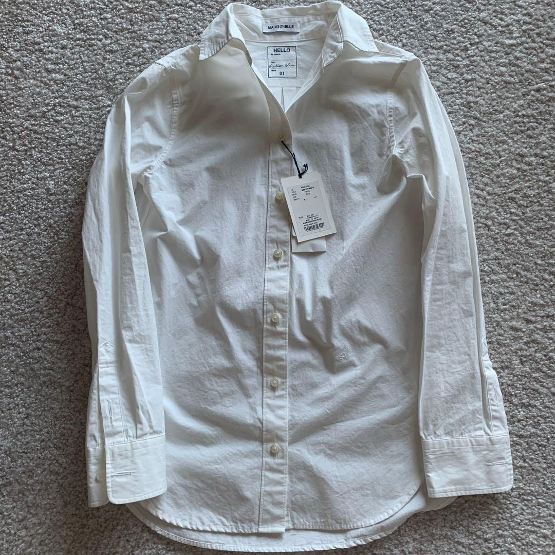 ☆マディソンブルー　マダムシャツ01（S）新品☆