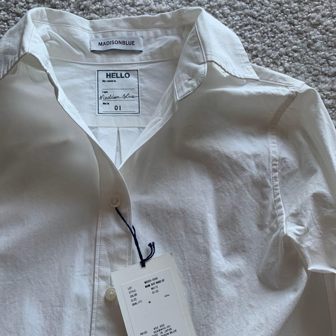 ☆マディソンブルー　マダムシャツ01（S）新品☆