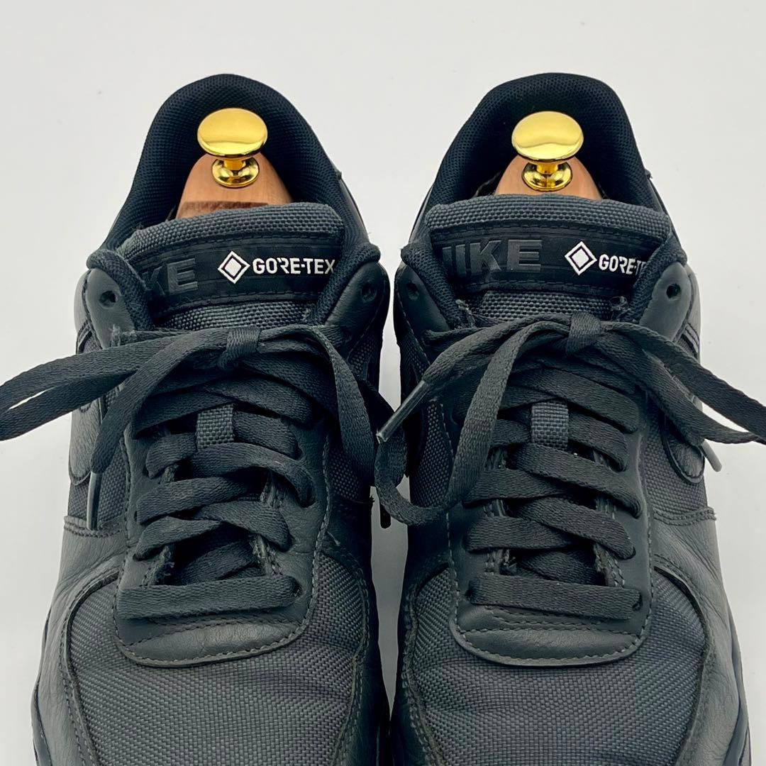 ナイキ エアフォース1 ロー ゴアテックス ブラック 26.5cm 防水 黒