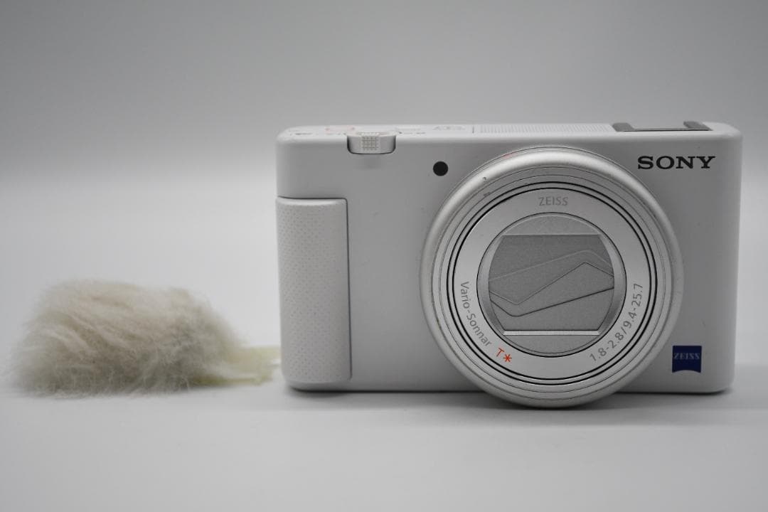 ★完動品★ SONY ソニー VLOGCAM ZV-1 ホワイト ★即発送★
