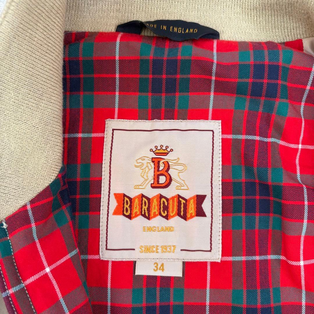 【美品】BARACUTA G9 ハリントンジャケット 英国製 国内正規品