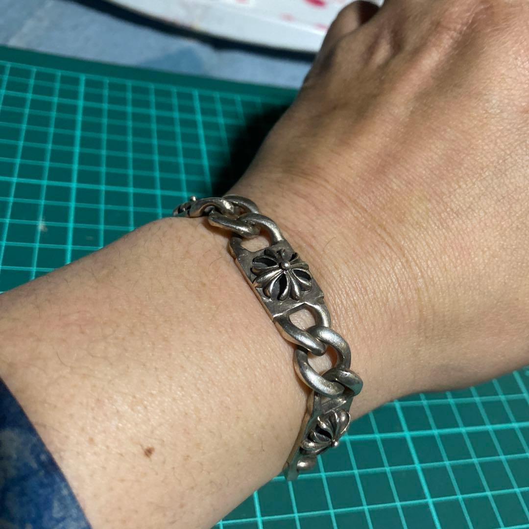 ブレスレット　925 CH クロス　リストバンド