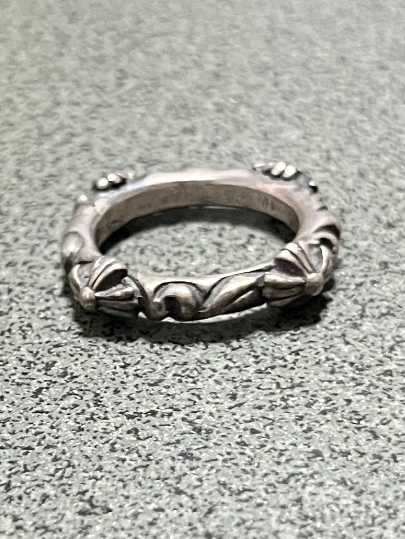 クロムハーツ クロスバンド風　リング