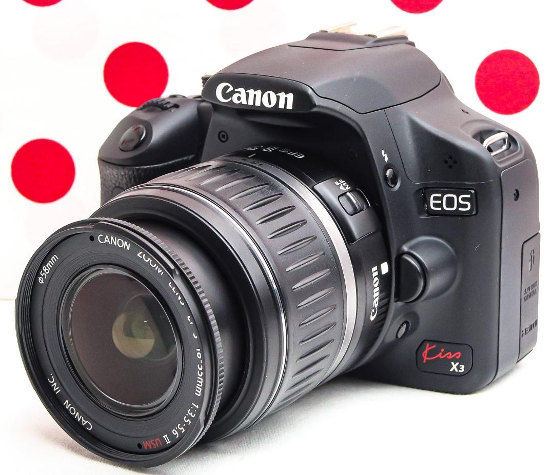 Canon kiss x3❤スマホ転送！❤動画撮影❤軽量&入門モデル❤人気機種