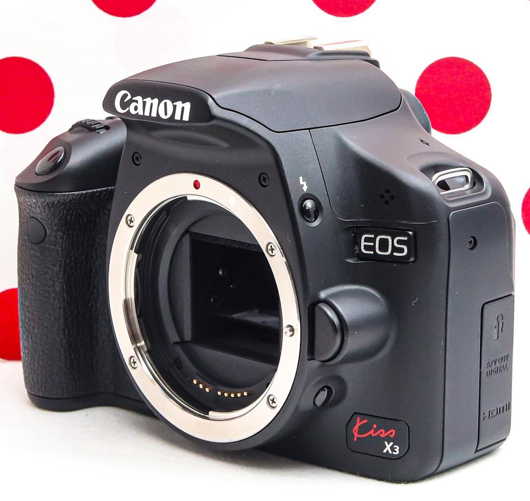 Canon kiss x3❤スマホ転送！❤動画撮影❤軽量&入門モデル❤人気機種