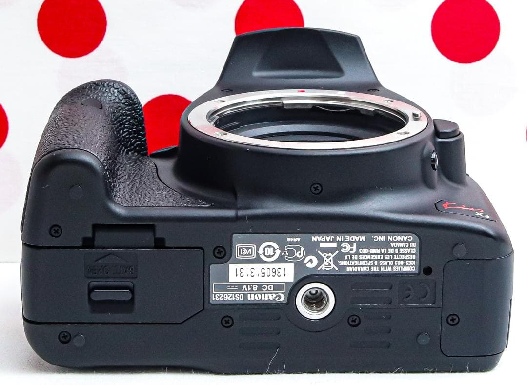 Canon kiss x3❤スマホ転送！❤動画撮影❤軽量&入門モデル❤人気機種