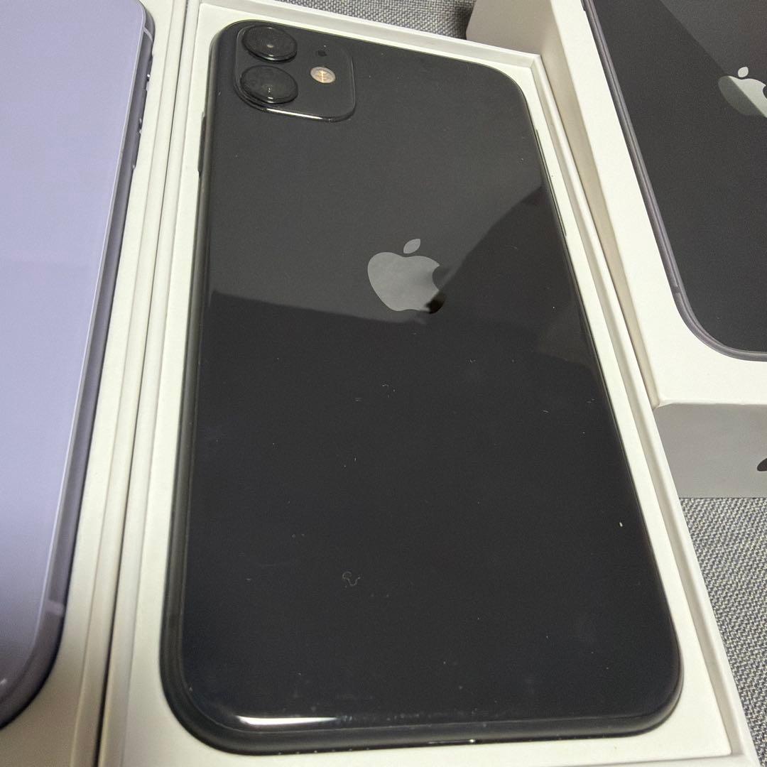 【2台セット】Apple iPhone 11 本体 64GB (SIMフリー)