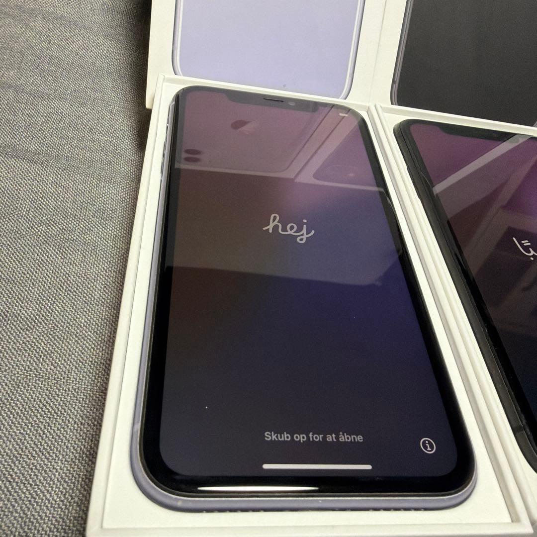 【2台セット】Apple iPhone 11 本体 64GB (SIMフリー)