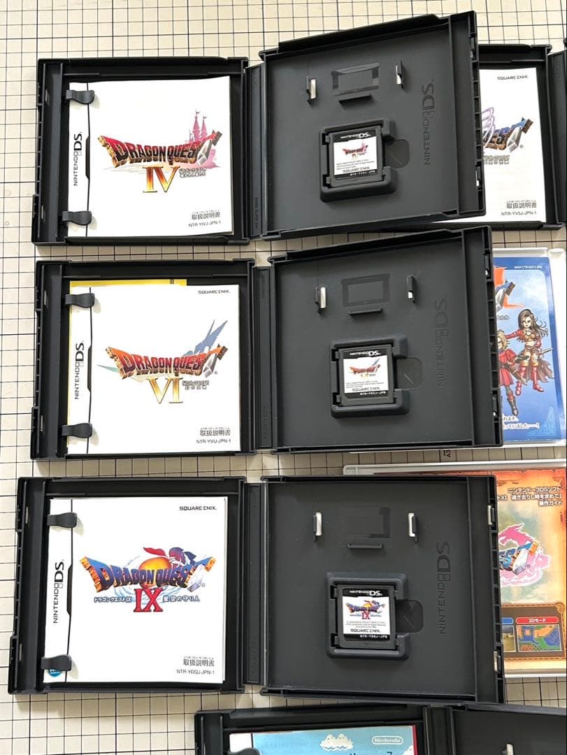 ニンテンドーDS/3DS用ソフト 7本セット　ドラクエ4 5 6 7 9 11他