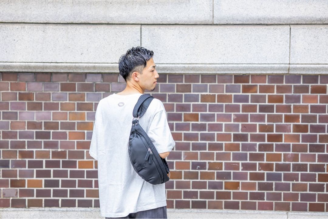 ✼週末お値下げ中✼ N/ORN Máni ボディバッグ　ブラック ヒップシート