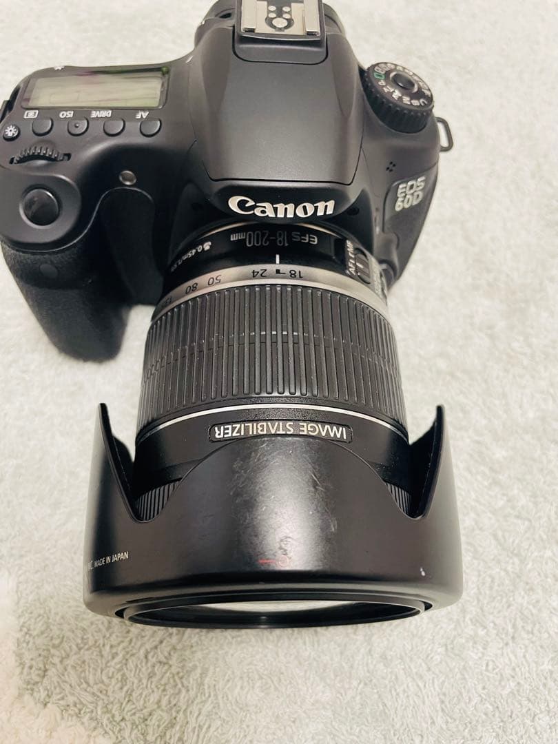 Canon EOS 60D EF-S 18-200mmレンズセット