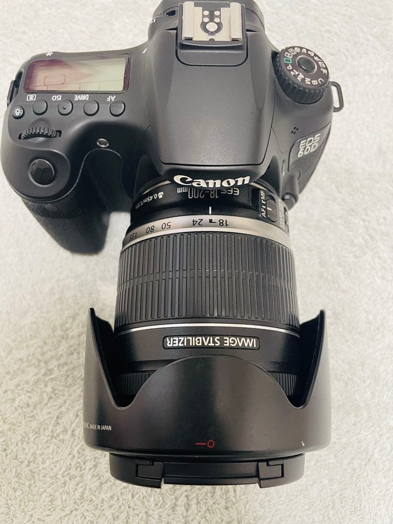 Canon EOS 60D EF-S 18-200mmレンズセット
